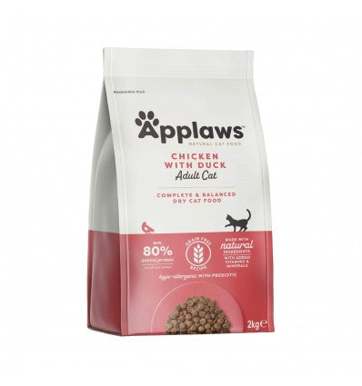 Applaws Cat Dry Adulto Pollo y Pato Comida Seca 2Kg