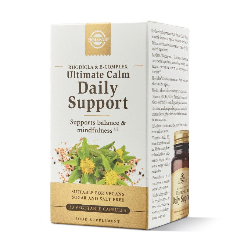 SOLGAR Ultimate Calma Diaria 30 Cápsulas
