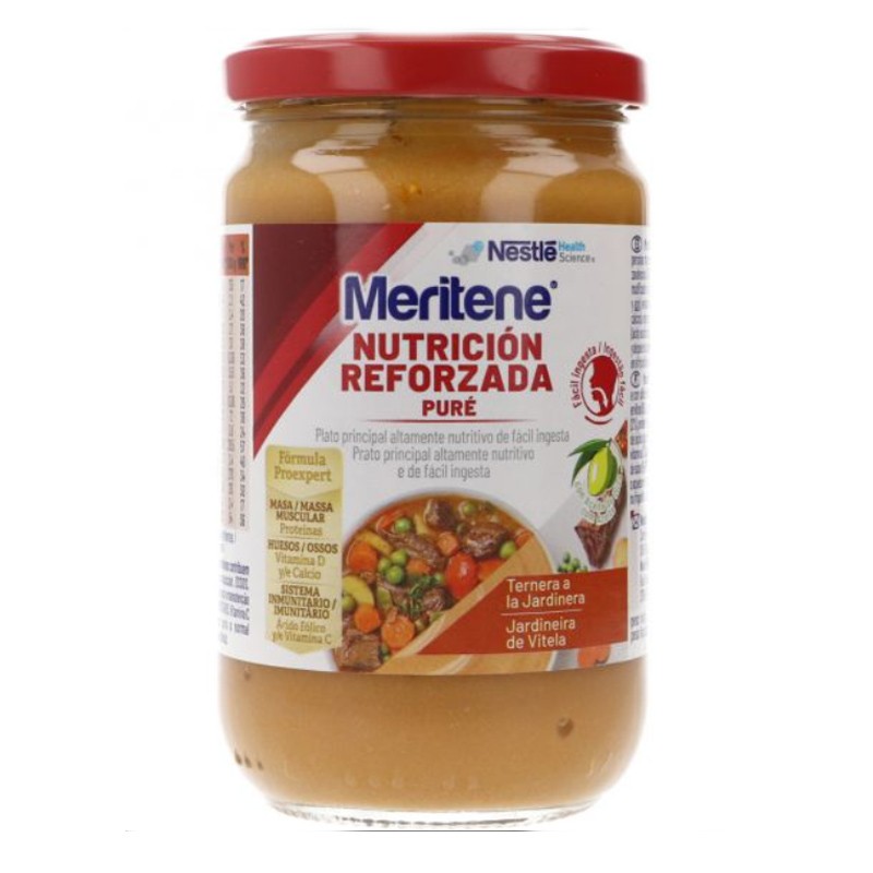 MERITENE Puré Ternera a la Jardinera 300 gr