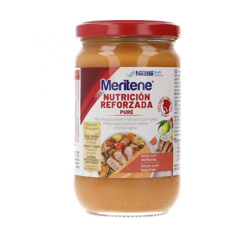 MERITENE Puré Atún con Verduras 300 gr