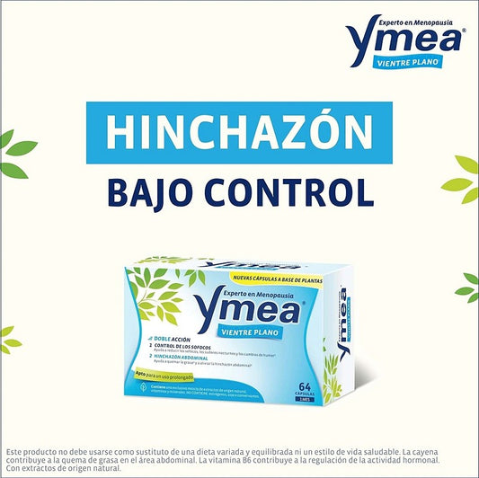 YMEA Menopausia Vientre Plano 64 Cápsulas
