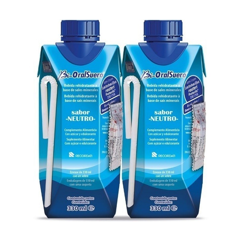 Bi-OralSuero Probiótico Sabor Neutro 2x330 ml