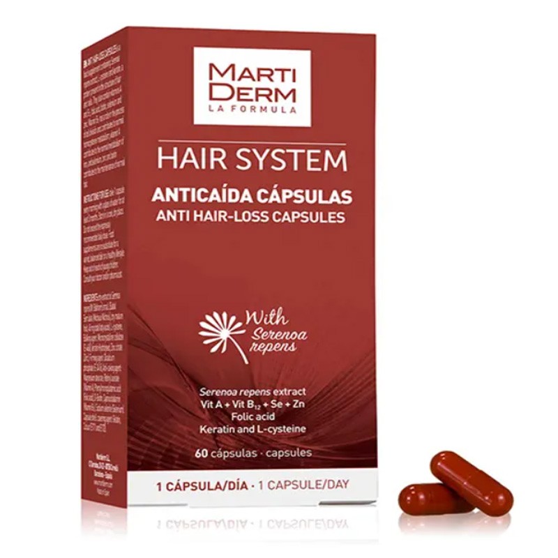 MARTIDERM Anticaída 60 Cápsulas
