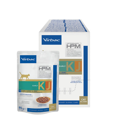 Virbac Pf HPM Feline Early Kidney & Joint Comida Húmeda 12 piezas