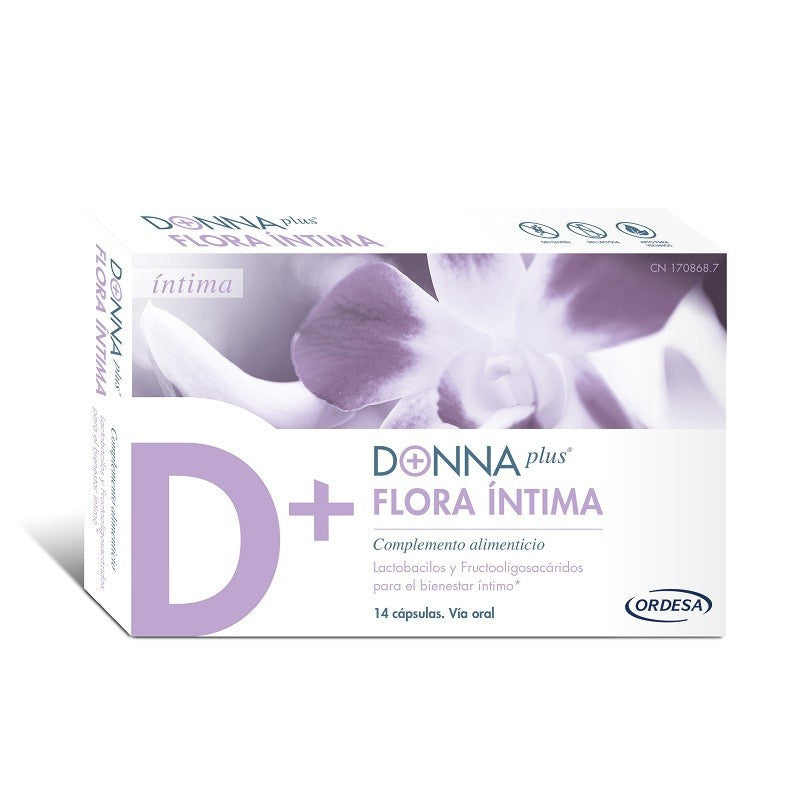 DONNA PLUS+ Flora Íntima 14 Cápsulas