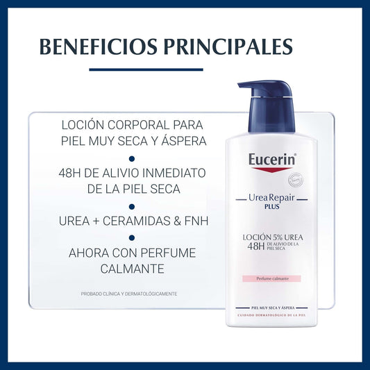 EUCERIN Urea Repair Plus 5% Loción Corporal con Perfume 400ml
