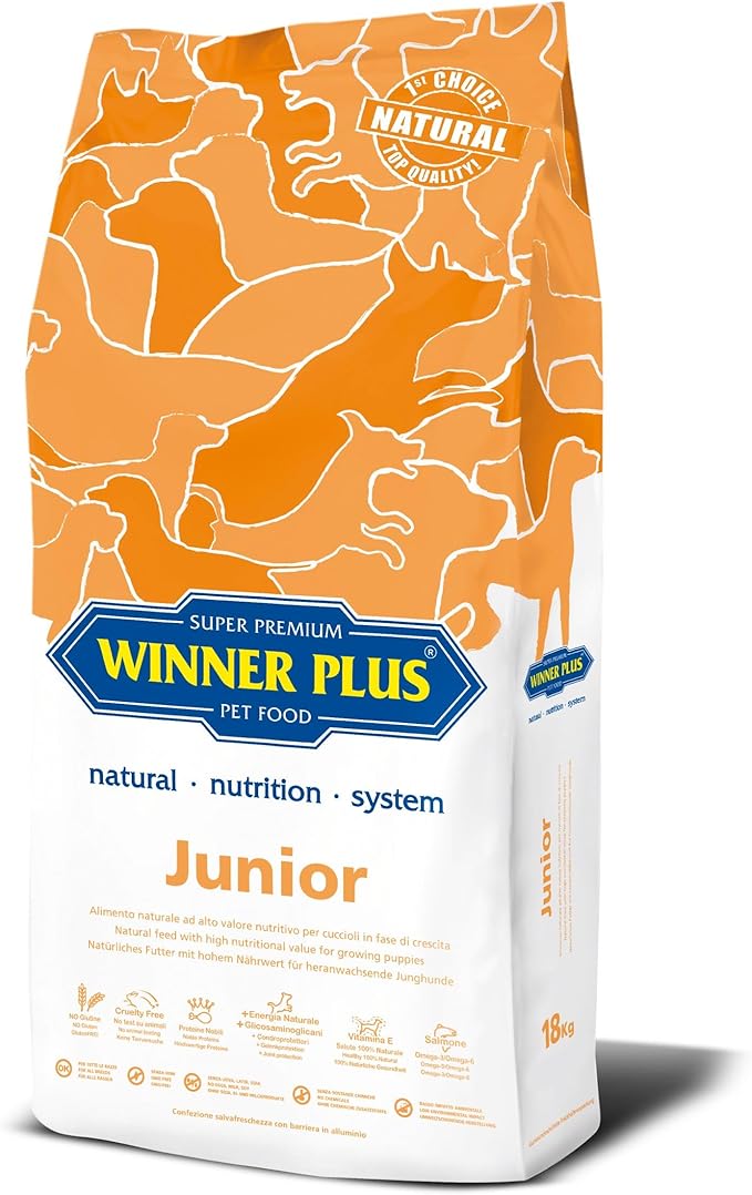 Winner Plus Canine Junior Pellet 18Kg