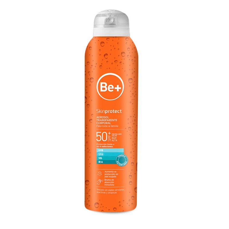 BE+ SkinProtect Spray Corporal y Facial SPF50+ 200 ml
