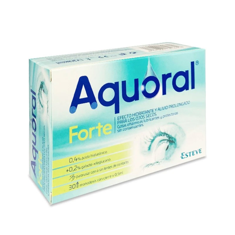 AQUORAL Forte Eye Drops 30 Single-Dose Units