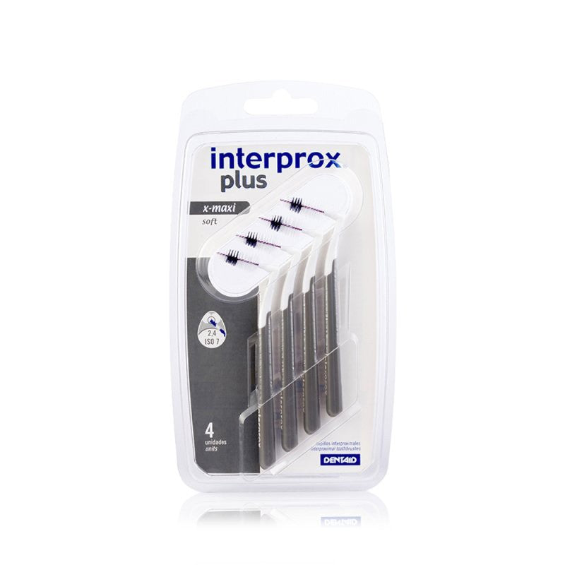 INTERPROX Cepillo Interproximal Angulado Plus x-maxi Conical 4 unidades