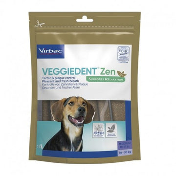 Virbac VeggieDent Zen Sticks para Perros 15 uds