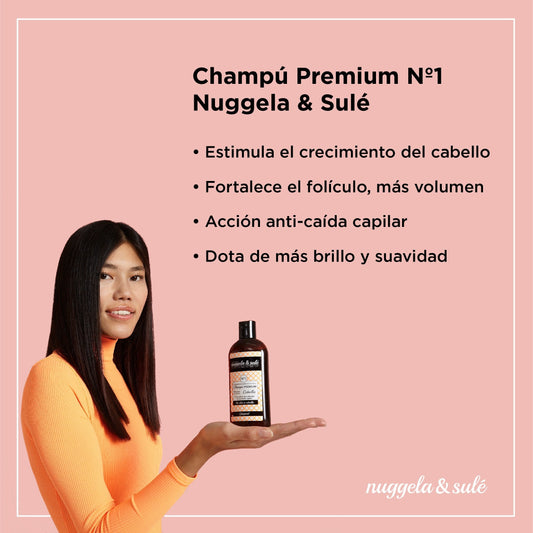 NUGGELA & SULÉ Champú Premium de Cebolla DUPLO 2x250ml