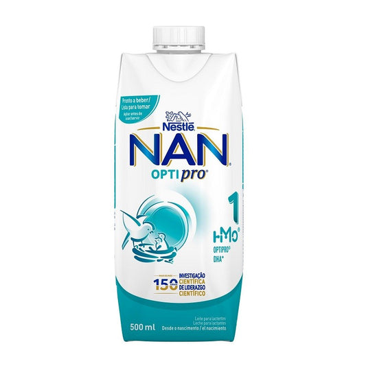 Nestlé NAN Optipro 1 Leche Líquida para Lactantes 500ml