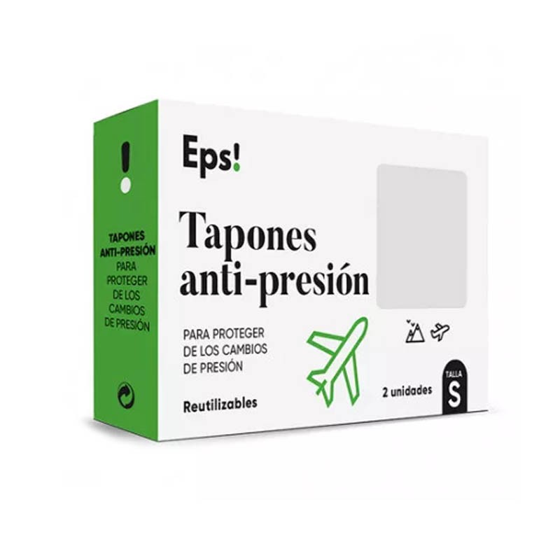 Eps! Tapones Anti-presión Talla S 2 unidades