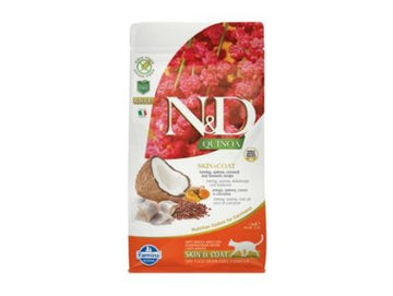 Farmina N&D Quinoa Hairball Pato Comida Seca 1,5kg