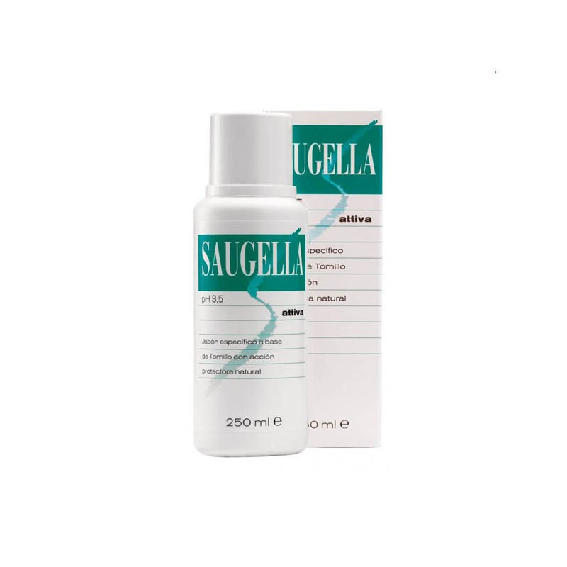 SAUGELLA ATTIVA Jabón Higiene Íntima 250 ml