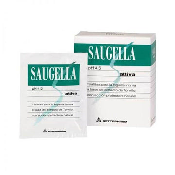SAUGELLA ATTIVA Toallitas 10 unidades