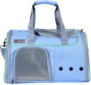 Freedog Transportín Aspen Azul Cielo 200g