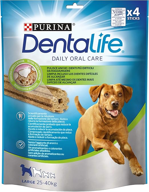 Purina Dentalife Canine Large Snack Dental Pollo 6 uds