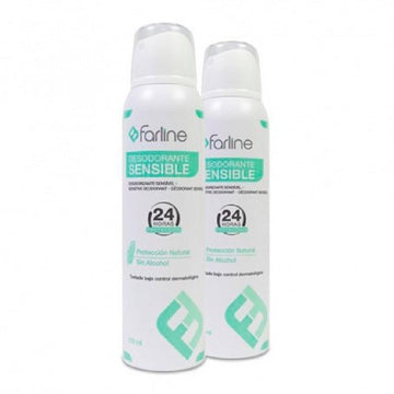 FARLINE Desodorante Spray Sensible DUPLO 2x150ml