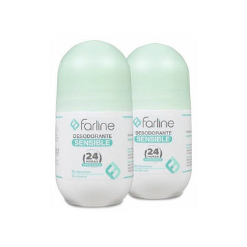 FARLINE Desodorante Sensible Roll-on DUPLO 2x50ml