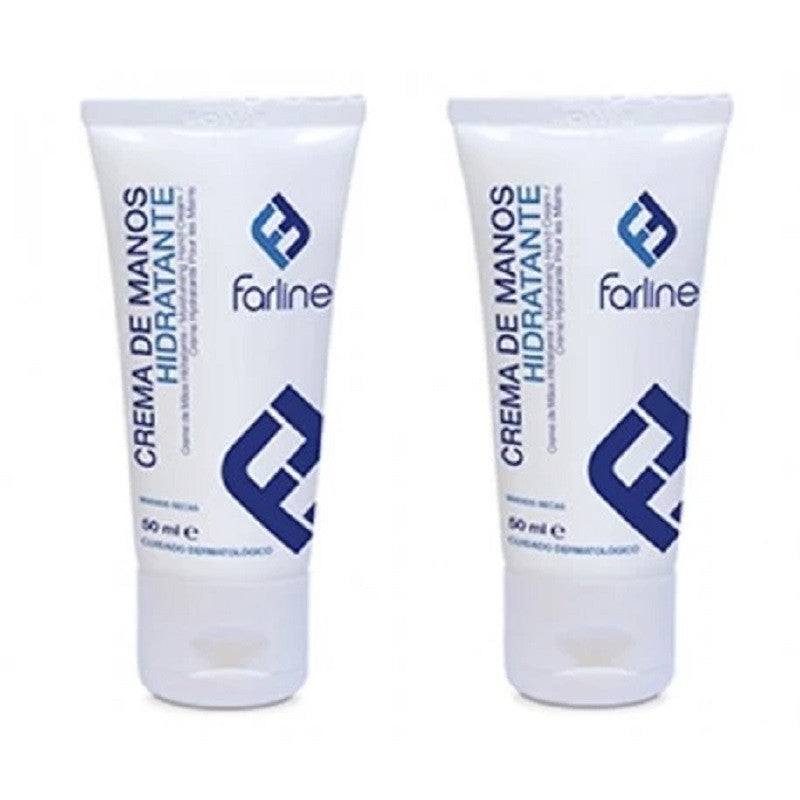 FARLINE Crema de Manos Hidratante DUPLO 2x50ml