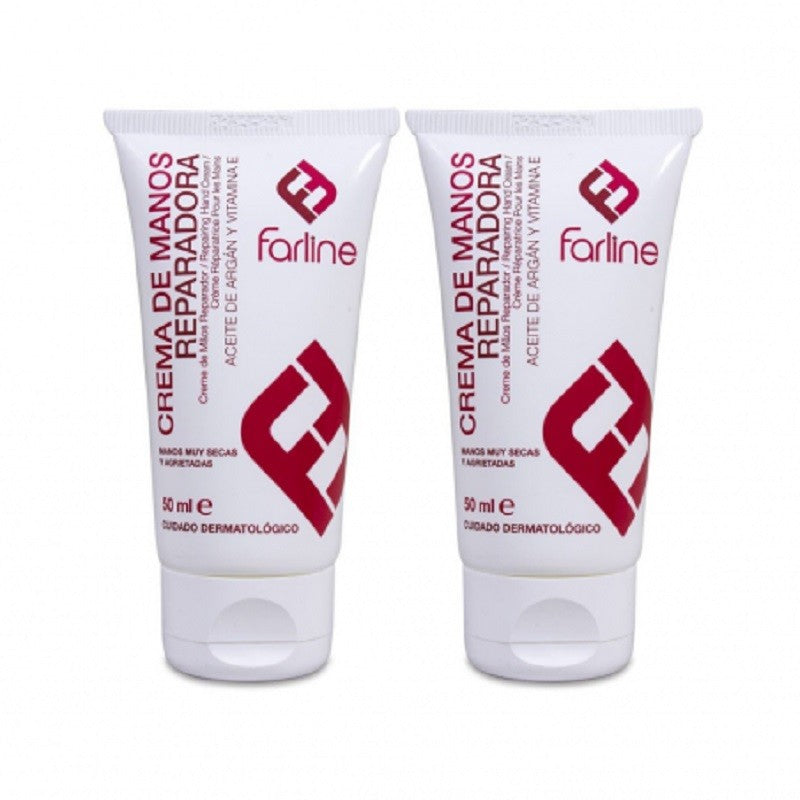 FARLINE Crema de Manos Reparadora DUPLO 2x50ml