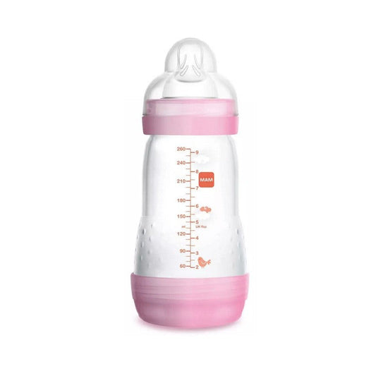 MAM Biberón Easy Start Anti Cólico 260ml - Rosa