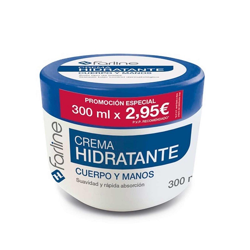 FARLINE Crema Hidratante Cuerpo y Manos 300ml