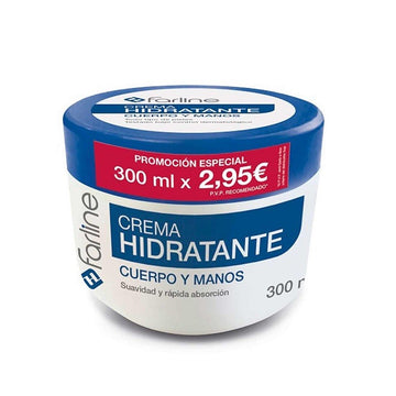 FARLINE Crema Hidratante Cuerpo y Manos 300ml