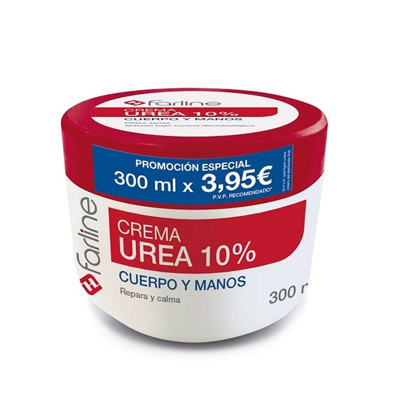 FARLINE Crema Urea 10% Cuerpo y Manos 300ml