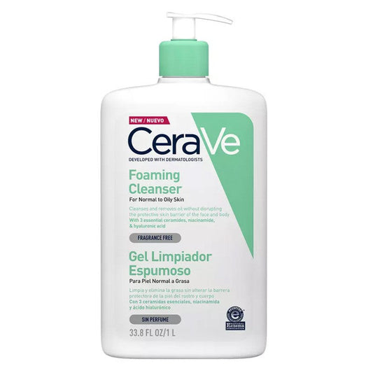 CeraVe Gel Limpiador Espumoso 1000 ml