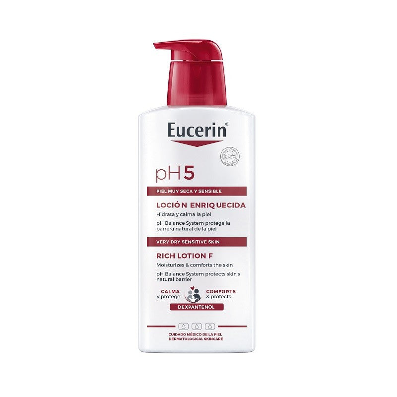 EUCERIN pH5 Loción Enriquecida Piel Sensible Muy Seca 400ml