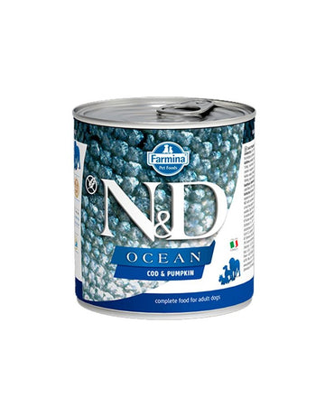 Farmina N&D Ocean Bacalao con Calabaza Alimento Húmedo 6 x 285g