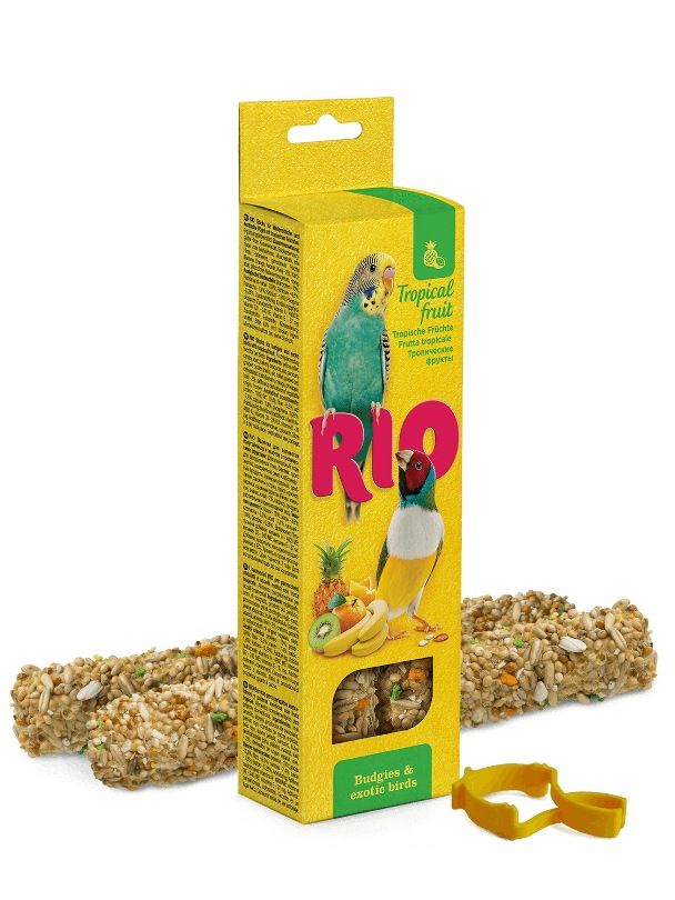 Rio Barritas Fruta Tropical para Aves 8 sticks 320g