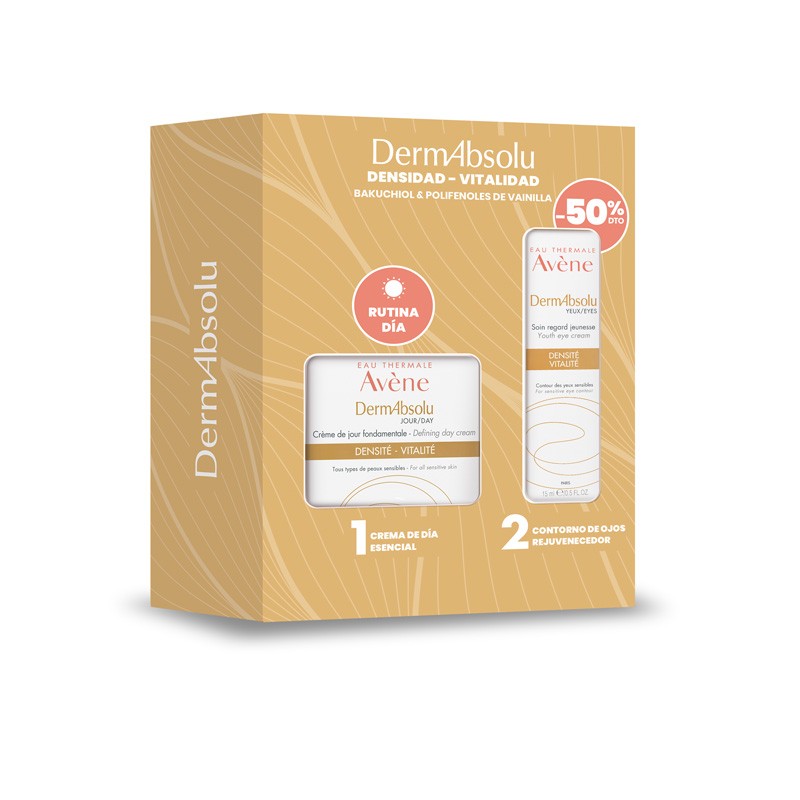 Avène DermAbsolu Day Routine Pack: Day Cream 40ml + Eye Contour Cream 15ml
