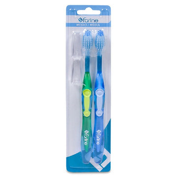FARLINE Cepillo Dental Medio 2 uds