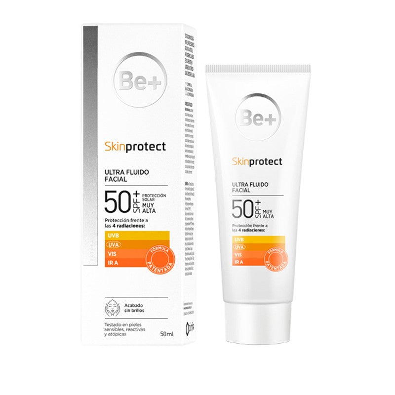 BE+ SkinProtect Ultra fluido facial SPF50+ 50 ml
