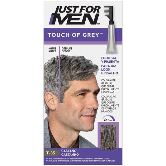 JUST FOR MEN Touch of Grey Castaño T-35 (40g)