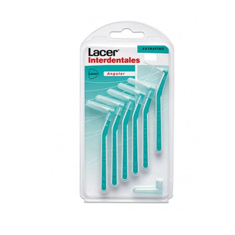 LACER Interdental Extrafino Angular 6 unidades