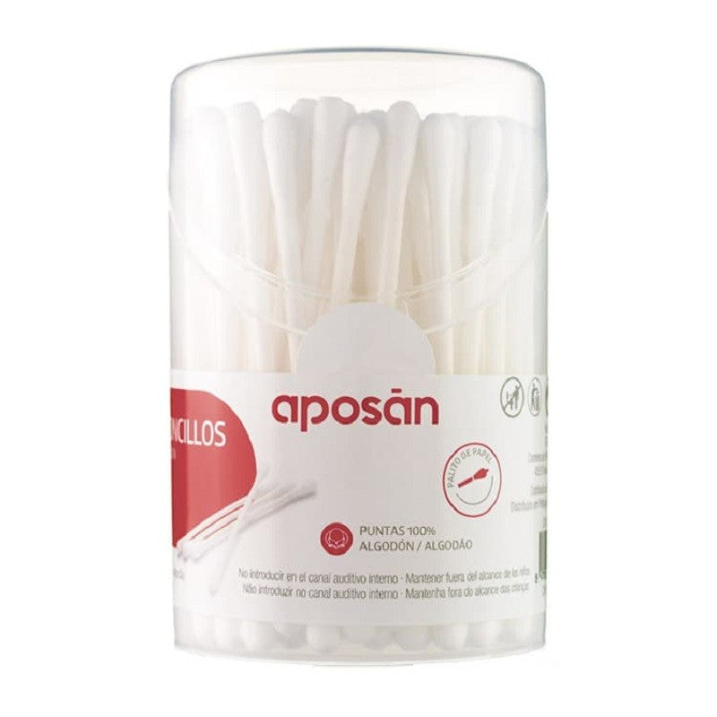 APOSAN Cotton Swabs 100 units