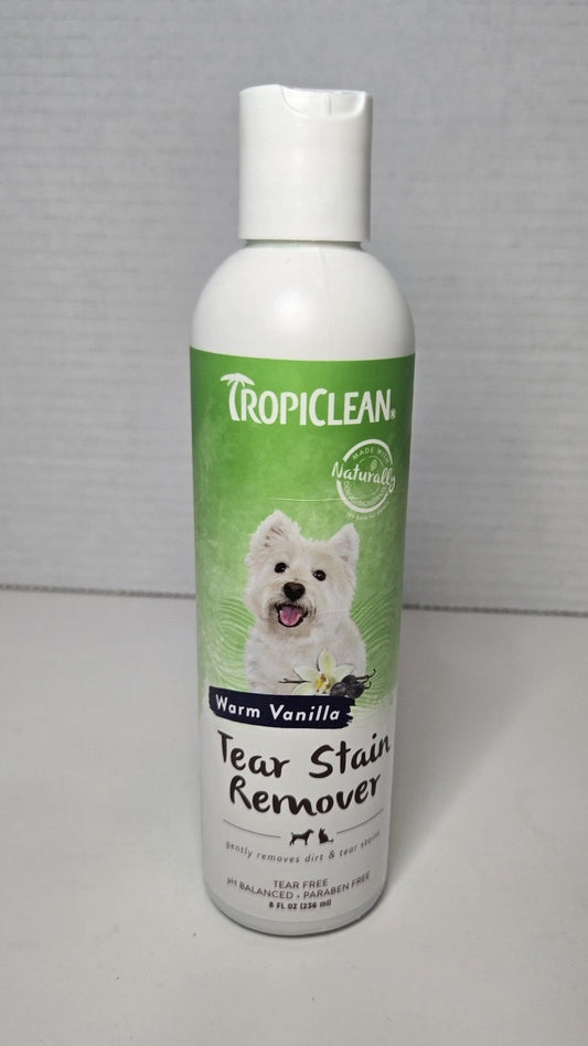 Tropiclean Limpieza Manchas Lagrimal Vainilla Limpiador Facial 236ml