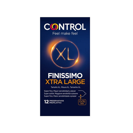 CONTROL Finissimo Xtra Large Preservativos 12 uds