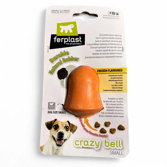Ferplast Crazy Bell M Juguete Interactivo Naranja 160g