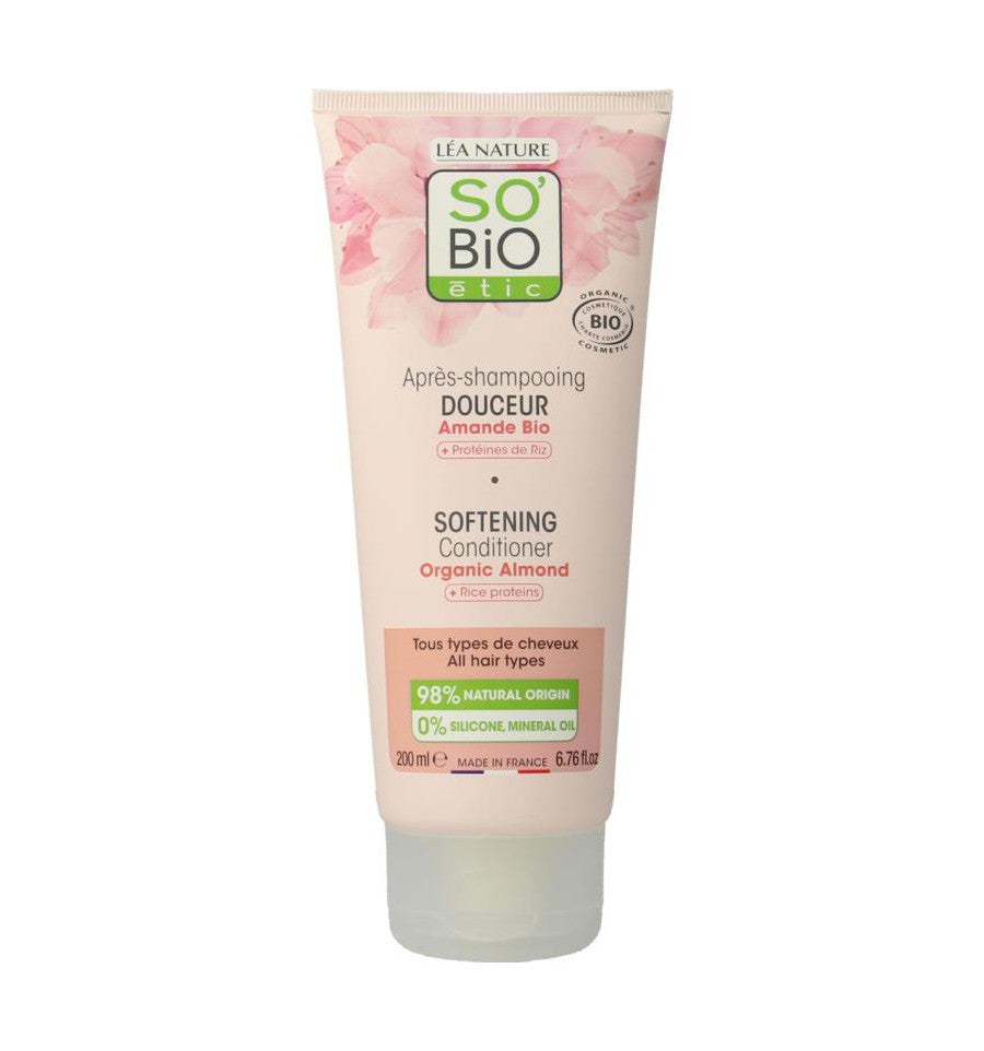SO'BiO Gentle Conditioner Almond Milk Cream 200ml