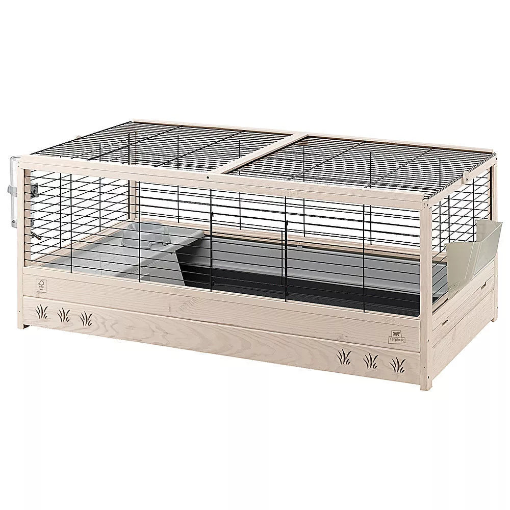 Ferplast Arena 120 Jaula Conejos Negro y Beige 1 ud