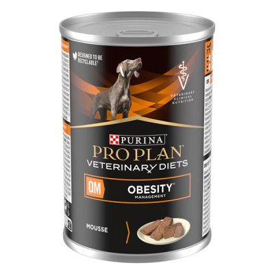 Purina Pro Plan Vet Canine OM Mousse Dieta Clínica para Perro 400gx12 ud