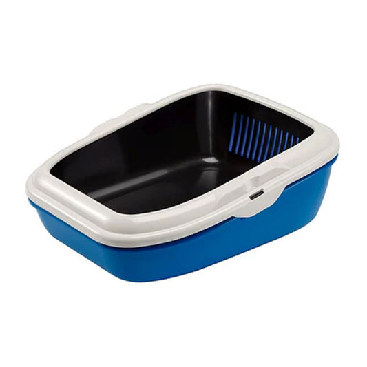 Ferplast Kitty Toilette Bandeja de Arena Azul 280g