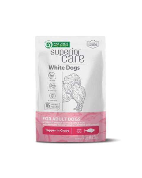 Natures Protection Sc Topper Wet Food for Adult Dogs 70g, 24 units