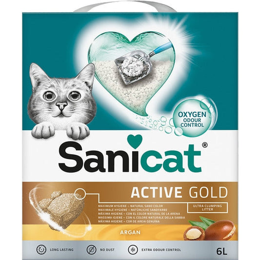 Bailach Sanicat Active Gold Arena para Gato 6L